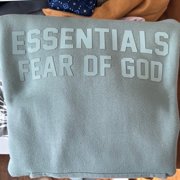 Fear of God Essentials Sage Hoodie - Mens M - Picture 6 of 6